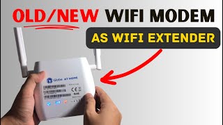 Convert your Wifi Modem as Wifi Extender ZLTS10G Globe at Home 2024 [upl. by Crichton]