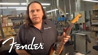 Fender Custom Shop Builder Tip  Fender Custom Shop  Fender [upl. by Nhar]