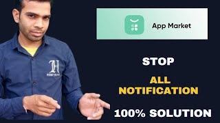 disable app market notification  stop hot games notification [upl. by Baram333]