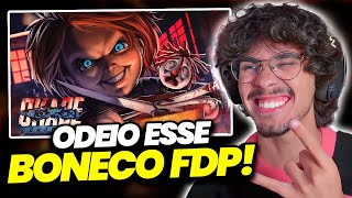 KRL TA INSANO ESSA REAGINDO a Chucky Brinquedo Assassino  Bem vindo ao Culto  Okabe [upl. by Miarzim325]