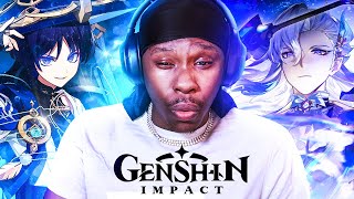 First Time REACTION to All GENSHIN IMPACT Version Trailers  3242 [upl. by Constance]