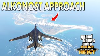 Cayo Perico HALO JUMP  ALKONOST APPROACH Complete Guide  Solo Stealth Elite Challenge GTA Online [upl. by Aloeda]