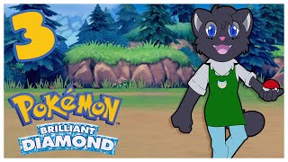 Pokemon Brilliant Diamond  Episode 3  A Fighting Chance [upl. by Nodyl524]