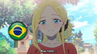 🇧🇷 ANNA FALANDO quotBOA NOITEquot EM PORTUGUÊS  Nanare Hananare [upl. by Leitao577]