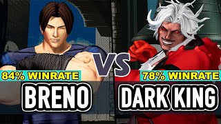 KOF XV ▰ BRENO YAGAMI KimKIori vs DARK KING RugalDuo LonOYashiro [upl. by Cassandre]