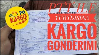 Yurtdışına KARGO Nasıl Gönderilir  PTT ile Yurtdışına kargo göndermek [upl. by Aroc465]