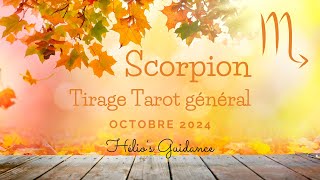 Scorpion Octobre 2024 Général  Vous doutez de vos CHOIX Faitesvous confiance 🌹💫 [upl. by Megdal]