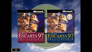 Microsoft Encarta Encyclopedia 97 presentation Windows 1996 [upl. by Enileda63]