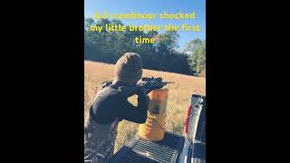 65 creedmoor recoil [upl. by Yoj67]