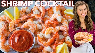 Shrimp Cocktail Recipe  Easy Appetizer in 15 minutes [upl. by Rosinski60]