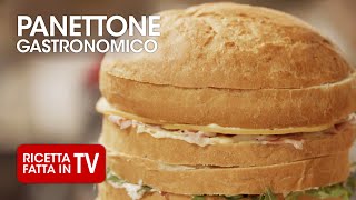 PANETTONE GASTRONOMICO di Benedetta Rossi  Ricetta TV Fatto in Casa per Voi [upl. by Shinberg]