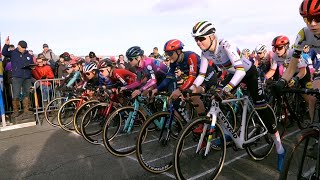 Cyclocross Koksijde Women Elite 50fps 04 Jan 2024 [upl. by Nilecoj]