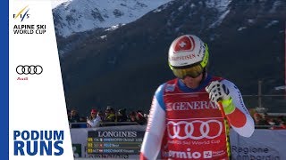 Beat Feuz  Mens Downhill  Bormio  3rd place  FIS Alpine [upl. by Senior]