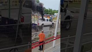 Diesel 4x4 at Vankleek Hill Truck amp Tractor Pull June 22nd 2024 tractorpulling modified short [upl. by Aihsek757]