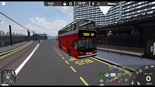 DFRV CB Buses Route SL7 West Croydon to Waddon Marsh ALX400 AX632 LJ56 SLF  Interior Tour [upl. by Bondon980]