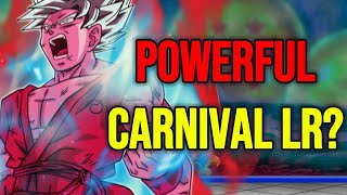 This Custom Carnival LR is From 2022 ➤ Custom Card Review DBZ Dokkan Battle [upl. by Adnamaa]