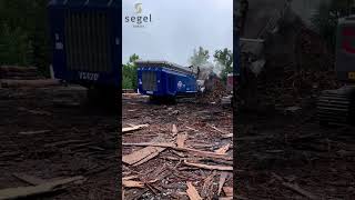 Edge Shredding System💥🌎shredder machine industrial automobile technology video shorts foryou [upl. by Ytirahs311]