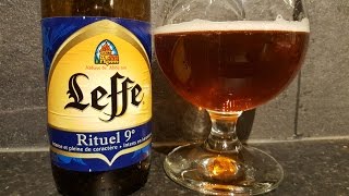 Leffe Rituel 9 Belgian Strong Ale  Belgian Craft Beer Review [upl. by Seys381]