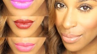 Fave Fall Lip Colors  Show amp Tell [upl. by Neau]