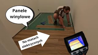 Jak układam panele winylowe na folii grzewczej  remont4you [upl. by Hadwin]