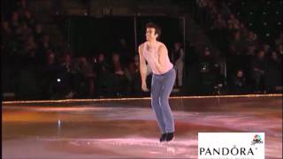 Pandora Unforgettable Moments of Love on Ice Ryan Bradley skates to quotFootloosequot [upl. by Gunnar]