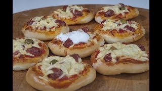 Mini pizza sa hrenovkama viršlama  Sašina kuhinja [upl. by Pacificia]