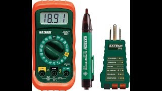 Extech MN24 KIT Electrical Test Kit Fast Shipping  Return UPS Pickup Not Charge [upl. by Obbard]