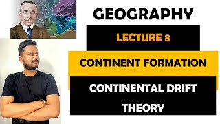 8 Continental Drift Theory  Alfred Wegener  Geography [upl. by Egarton]