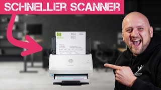 Schneller DokumentenScanner Büro HP ScanJet Pro 2000 s2 Scanner Einzelblattzufuhr [upl. by Haney]