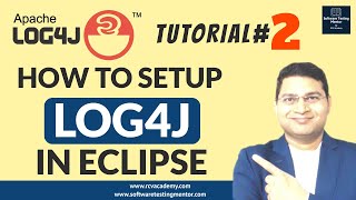 Log4j Tutorial 2  How to Setup Log4j in Eclipse [upl. by Hteik]