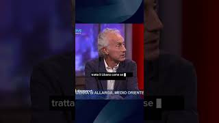 Travaglio parla di Israele in Libano shorts netanyahu libano marcotravaglio [upl. by Yniar]