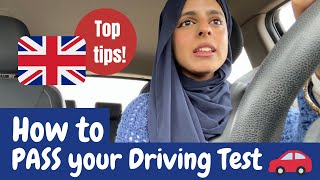 HOW TO PASS YOUR UK DRIVING TEST ‘Top Tips’ [upl. by Little]