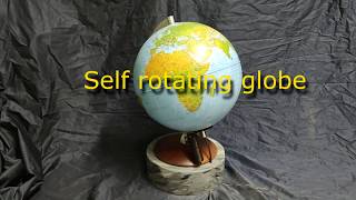 DIY self rotating globe [upl. by Revell]