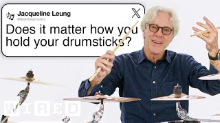 The Polices Stewart Copeland Answers Drumming Questions From Twitter  Tech Support  WIRED [upl. by Gapin]