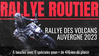 MON PREMIER RALLYE MOTO 🏁🏍️ Volcans 2023 [upl. by Studnia]