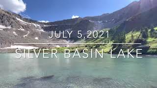 Most Underrated Offroad Trail in Ouray CO Silver Basin Lake [upl. by Yehsa]