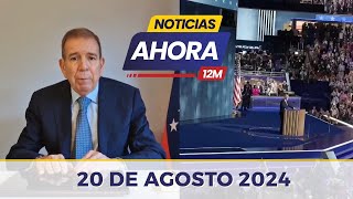 Noticias Ahora Mediodía en Vivo 🔴 Martes 20 de Agosto de 2024  Venezuela [upl. by Azile]