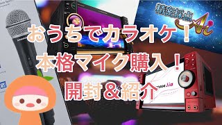 ライブダム！おうちでカラオケ！ 本格マイク購入！ 開封＆紹介 精密採点AI [upl. by Kcaz786]