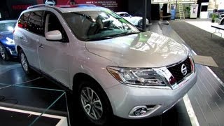 2013 Nissan Pathfinder SL 4WD  Exterior and Interior Walkaround  2013 Toronto Auto Show [upl. by Karee]