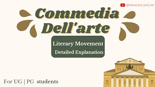 Commedia Dellarte  English Lit  englishliterature studyenglish englishliteraturerevision book [upl. by Seidler847]