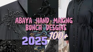 Abaya Hand Made Working Design 2025 100hijabehaya viralvideo viralvideo viralvideo viralvideo [upl. by Aimahs983]