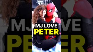 MJ Love Peter 😘 peterparker spiderman filmirishabh marvel mcu [upl. by Aniuqaoj]