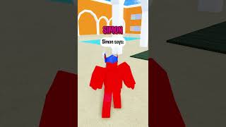 SIMON SAYS WITH EVIL RIP INDRA IN BLOX FRUITS ⚠️ 🎬 shorts [upl. by Cloutman]