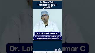 Is Deep Vein Thrombosis DVT Genetic  PACE Hospitals shorts deepveinthrombosis [upl. by Atinek]