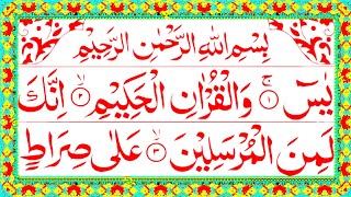 Surah Yaseen  Yasin Sharif  Surah Yaseen With Arabic HD text  Surah Yaseen By Kamran Islamic Tv [upl. by Eire]