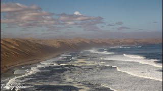 Flying the Namibian Coast [upl. by Oilenroc]