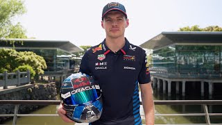 Max Verstappen  USA 2024 Helmet [upl. by Jenkel681]