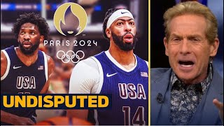 UNDISPUTED  Its time for Davis to replace Embiid in Olympic teams starting lineup  Skip Bayless [upl. by Ninon102]