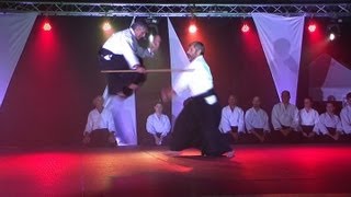 Aikido  Kamel BOUSSABOUA  2012  Châteauroux  Vidéo 1 [upl. by Yelak]