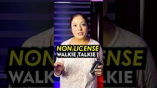 Do we Need License For walkie Talkie youtubeshorts [upl. by Dolora]